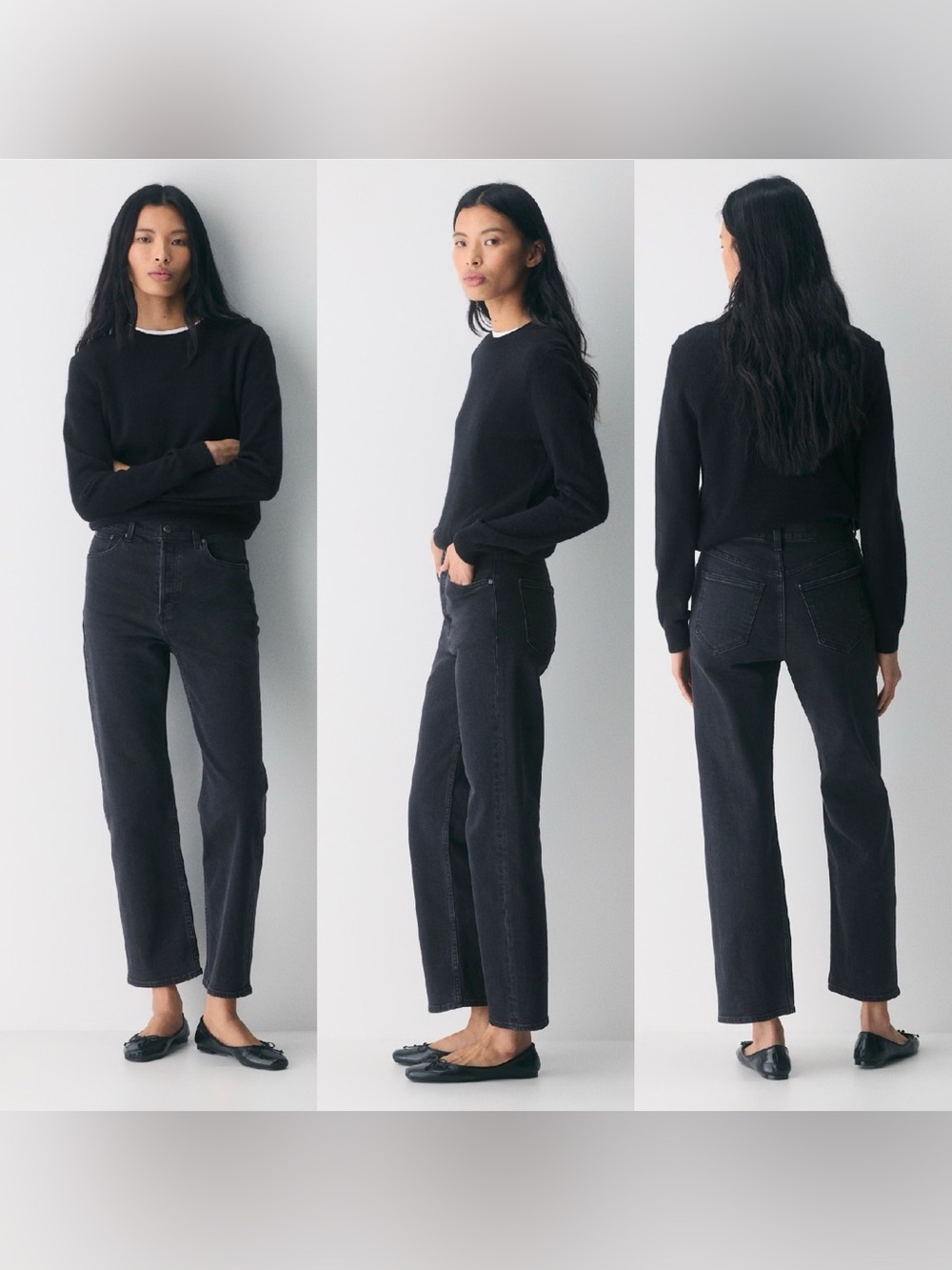 Aritzia Denim Forum The Arlo Hi-Rise Straight Jean